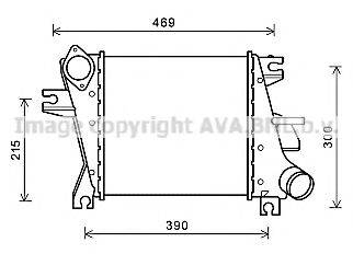 AVA QUALITY COOLING DN4412 Інтеркулер