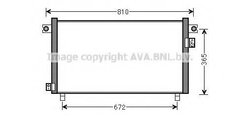 AVA QUALITY COOLING DN5330 Конденсатор, кондиціонер