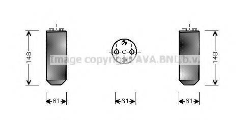 AVA QUALITY COOLING DND207 Осушувач, кондиціонер