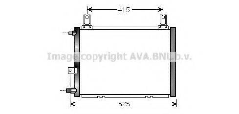 AVA QUALITY COOLING DU5060 Конденсатор, кондиціонер