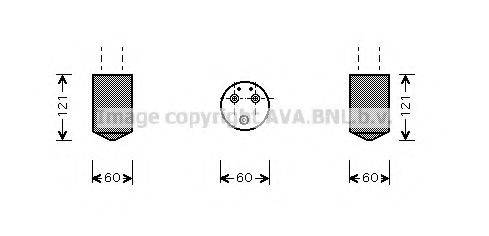 AVA QUALITY COOLING DWD043 Осушувач, кондиціонер