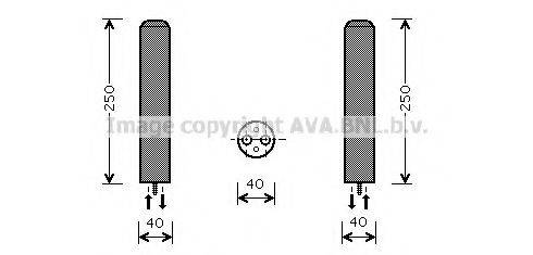 AVA QUALITY COOLING DWD050 Осушувач, кондиціонер