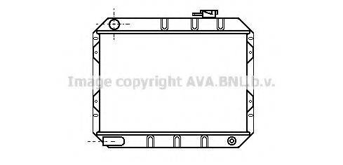 AVA QUALITY COOLING FD2039 Радіатор, охолодження двигуна