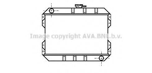 AVA QUALITY COOLING FD2054 Радіатор, охолодження двигуна