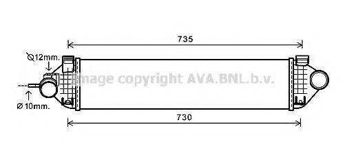 AVA QUALITY COOLING FD4473 Інтеркулер