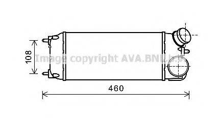 AVA QUALITY COOLING FD4476 Інтеркулер