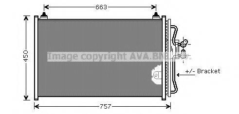 AVA QUALITY COOLING FD5347 Конденсатор, кондиціонер