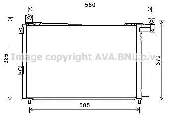 AVA QUALITY COOLING FDA5486D Конденсатор, кондиціонер