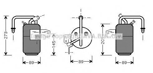 AVA QUALITY COOLING FDD331 Осушувач, кондиціонер