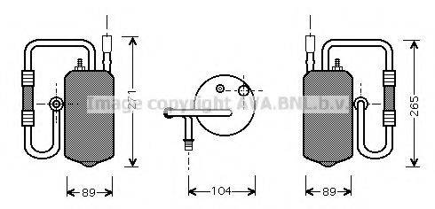 AVA QUALITY COOLING FDD349 Осушувач, кондиціонер