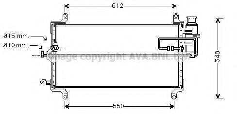 AVA QUALITY COOLING FT5217 Конденсатор, кондиціонер