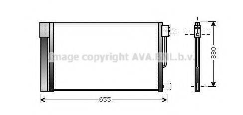 AVA QUALITY COOLING FT5314D Конденсатор, кондиціонер