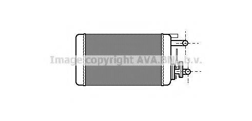 AVA QUALITY COOLING FT6106 Теплообмінник, опалення салону