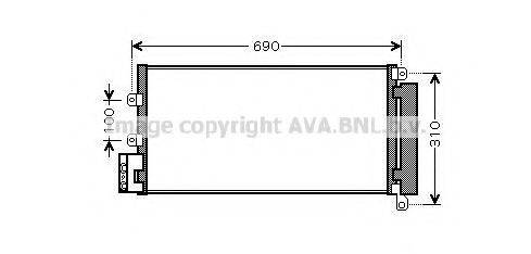 AVA QUALITY COOLING FTA5356D Конденсатор, кондиціонер