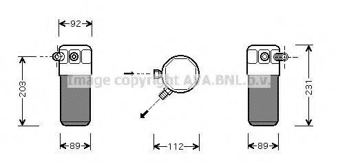 AVA QUALITY COOLING FTD105 Осушувач, кондиціонер