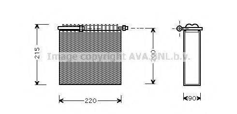 AVA QUALITY COOLING FTV104 Випарник, кондиціонер