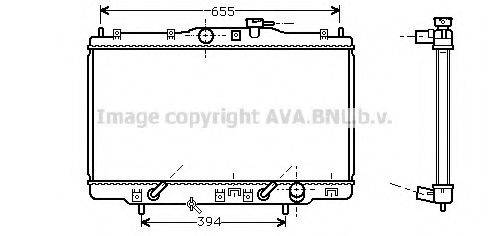 AVA QUALITY COOLING HD2102 Радіатор, охолодження двигуна