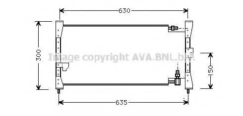 AVA QUALITY COOLING HD5088 Конденсатор, кондиціонер