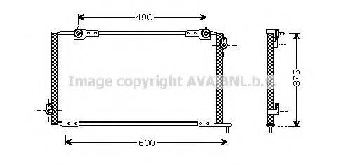 AVA QUALITY COOLING HD5105 Конденсатор, кондиціонер