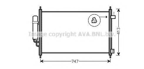 AVA QUALITY COOLING HD5233D Конденсатор, кондиціонер