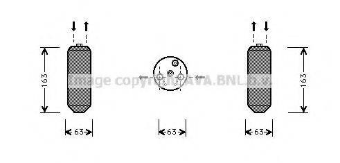 AVA QUALITY COOLING HDD103 Осушувач, кондиціонер