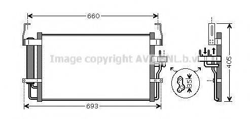 AVA QUALITY COOLING HY5092D Конденсатор, кондиціонер