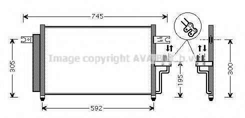 AVA QUALITY COOLING HY5165D Конденсатор, кондиціонер