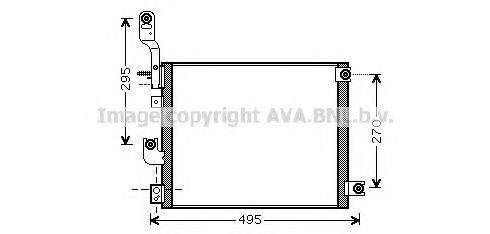 AVA QUALITY COOLING HY5194 Конденсатор, кондиціонер