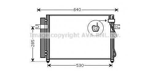 AVA QUALITY COOLING HY5195D Конденсатор, кондиціонер