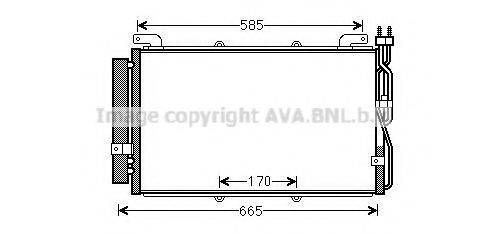 AVA QUALITY COOLING HY5220D Конденсатор, кондиціонер