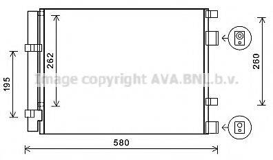 AVA QUALITY COOLING HY5396D Конденсатор, кондиціонер