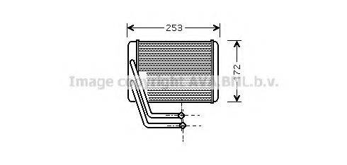 AVA QUALITY COOLING HY6144 Теплообмінник, опалення салону