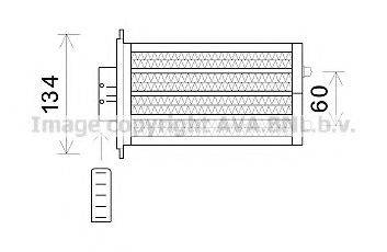 AVA QUALITY COOLING HY6233 Теплообмінник, опалення салону