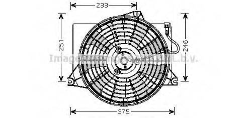 AVA QUALITY COOLING HY7521 Вентилятор, охолодження двигуна