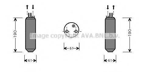 AVA QUALITY COOLING HYD080 Осушувач, кондиціонер