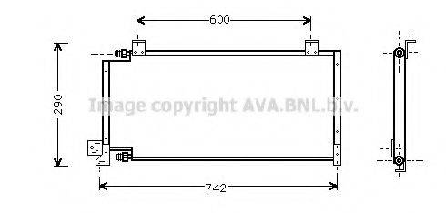 AVA QUALITY COOLING JE5011 Конденсатор, кондиціонер