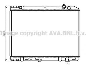 AVA QUALITY COOLING KA2246 Радіатор, охолодження двигуна