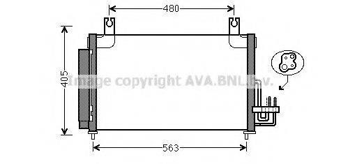 AVA QUALITY COOLING KA5204 Конденсатор, кондиціонер