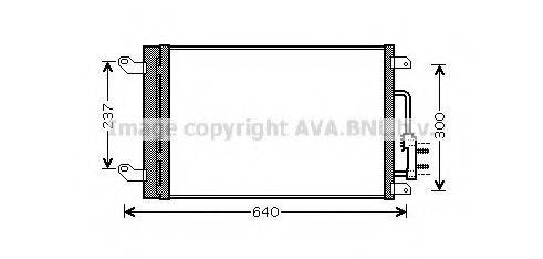 AVA QUALITY COOLING LC5090 Конденсатор, кондиціонер