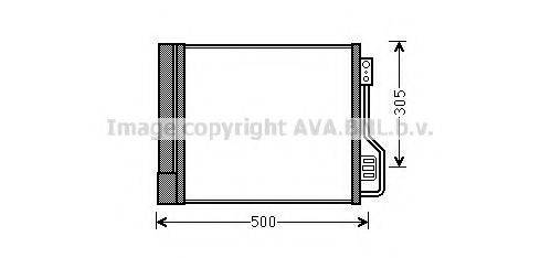 AVA QUALITY COOLING MC5013D Конденсатор, кондиціонер