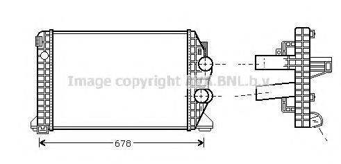 AVA QUALITY COOLING ME4166 Інтеркулер