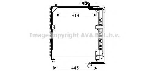 AVA QUALITY COOLING ME5244 Конденсатор, кондиціонер