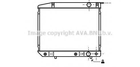 AVA QUALITY COOLING MS2047 Радіатор, охолодження двигуна