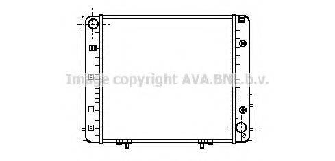 AVA QUALITY COOLING MS2065 Радіатор, охолодження двигуна