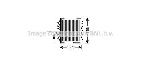 AVA QUALITY COOLING MS2481 Паливний радіатор