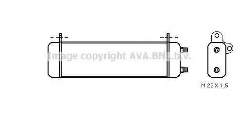 AVA QUALITY COOLING MS3158 масляний радіатор, моторне масло