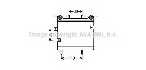 AVA QUALITY COOLING MS3533 масляний радіатор, моторне масло