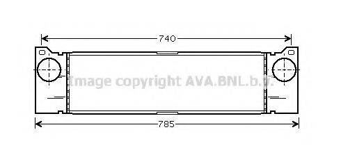 AVA QUALITY COOLING MS4370 Інтеркулер