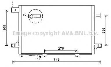 AVA QUALITY COOLING MS5572D Конденсатор, кондиціонер