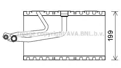 AVA QUALITY COOLING MSV641 Випарник, кондиціонер